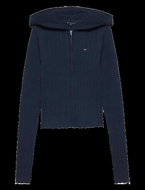 Tommy Jeans | Tjw Essential Zipper Hood Cardi | XS