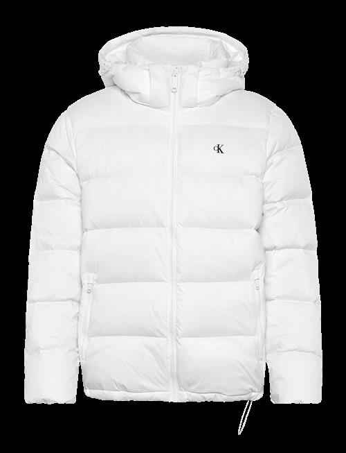 Calvin Klein Jeans | Ls Nylon Zip Off Hood Down Puffe | XL