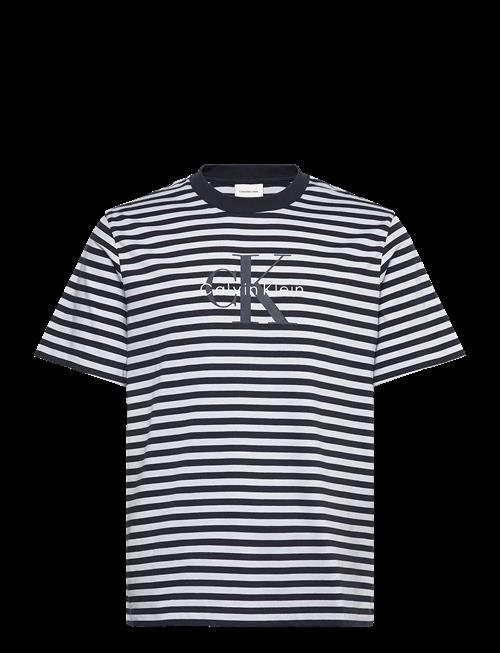 Calvin Klein Jeans | Ss 20S Stripe Jersey Monologo Cn | M