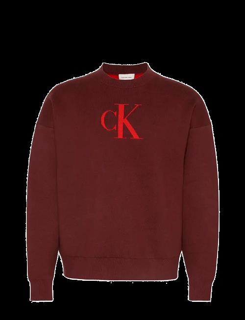 Calvin Klein Jeans | Ls Cttn Cashmere 3D Logo Crwnk S | XL
