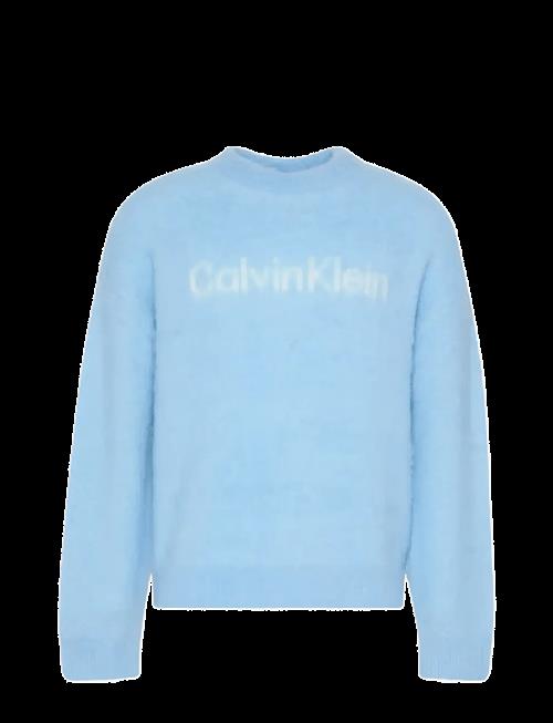 Calvin Klein Jeans | Ls Brushed Alpaca Logo Swtr 5Gg | M