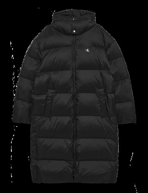 Calvin Klein Jeans | Ls Long Length Hooded Nylon Puff | XL