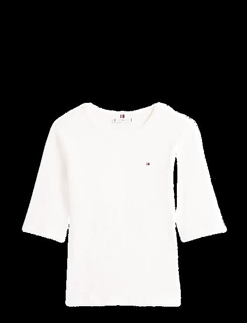Tommy Hilfiger | Slim 5X2 Rib C-Nk 1/2 Slv | XXL