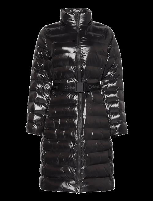 Calvin Klein | Belted Lightweight Long Puffer | XL
