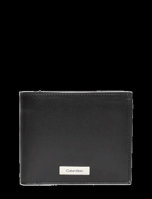 Calvin Klein | Plaque Billfold W/ Coin | ONE SIZE