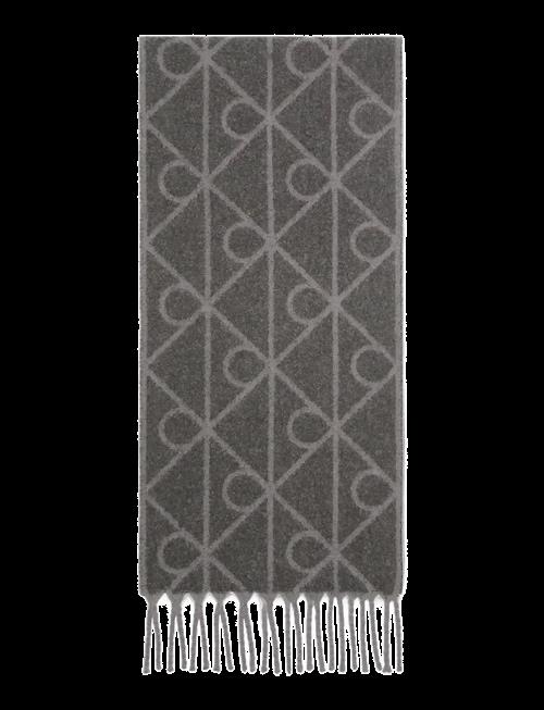 Calvin Klein | Emblem Aop Brushed Hw Scarf | ONE SIZE