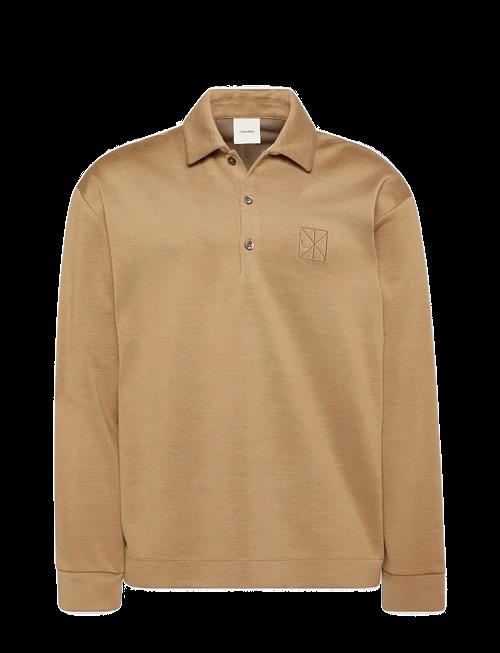 Calvin Klein | Ls Stretch Wool Blend Interlock | L