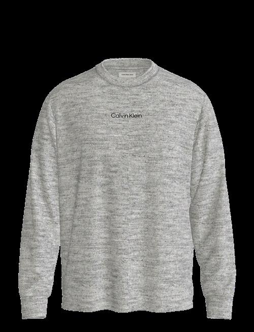 Calvin Klein | Ls Rlxd Standard Logo Crewnk Tee | S