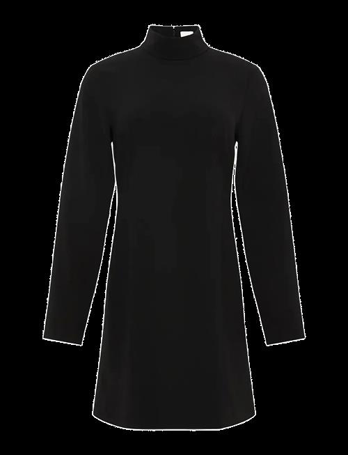 Calvin Klein | Crepe Ls Turtleneck Mini Dress | 44