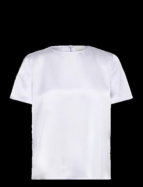 Calvin Klein | Matte Shine Satin Ss Shell Top | XXL