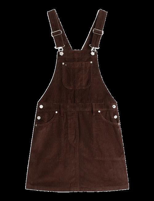 Tommy Jeans | Tjw Script Cord Dungarees Dress | M