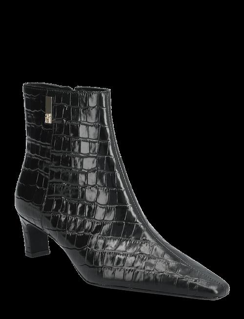 Tommy Hilfiger | Th Square Toe Croc Kitten Bootie | 37