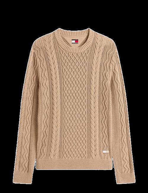 Tommy Jeans | Tjm Slm Badge Cable Knit Sweater | S