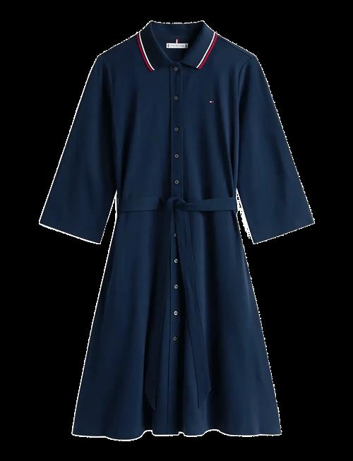 Tommy Hilfiger | Rwb Buttoned Ss Polo Drs 3/4 | XS