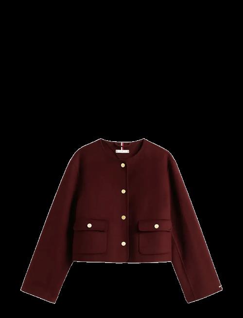 Tommy Hilfiger | Df Wool Blend Reg Lady Jacket | 40