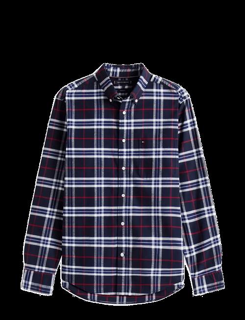 Tommy Hilfiger | Brushed Oxford Check Rf Shirt | M