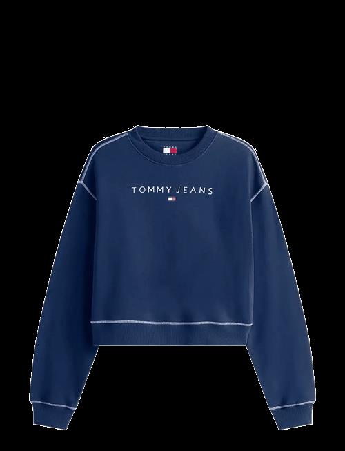 Tommy Jeans | Tjw Rlx Crp Stitch Linear Crew | XS