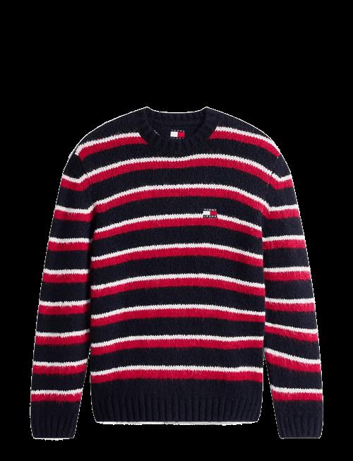 Tommy Jeans | Tjm Reg Brshd Strpe Badge Sweat | M