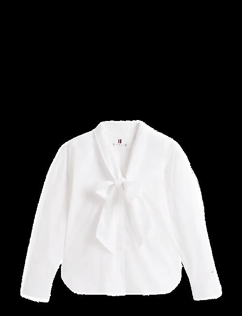 Tommy Hilfiger | Poplin Bow Collar Ls Shirt | 42