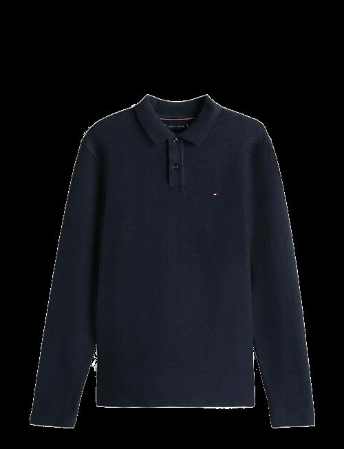 Tommy Hilfiger | Ls Herringbone Reg Polo | XL