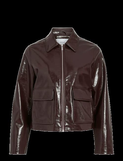 Vila | Vijenora L/S Zip Short Jacket | 36
