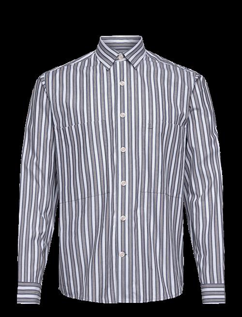 Lindbergh | Fine Striped L/S Shirt | L