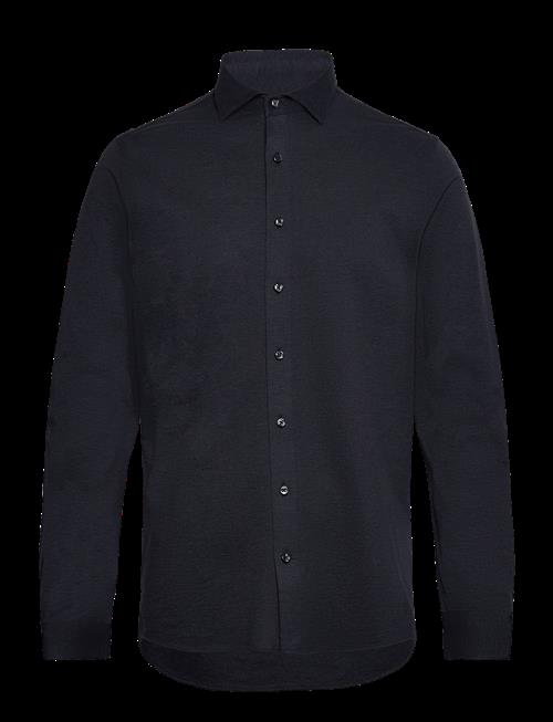 Lindbergh Black | Piqué Knitted Shirt L/S | XXXL