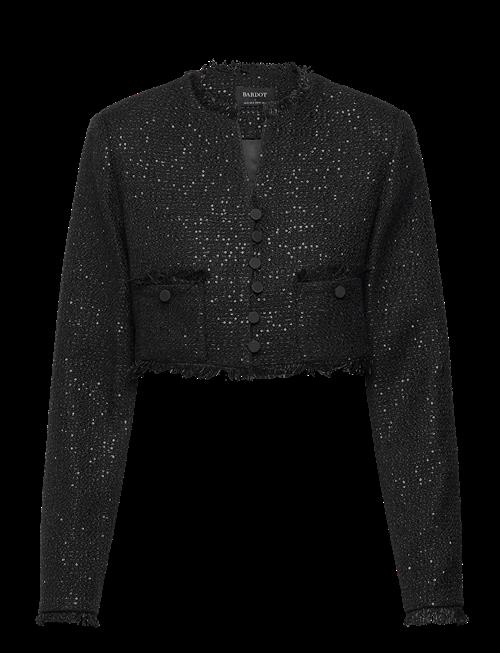 Bardot | Karoline Boucle Cropped Jacket | 36