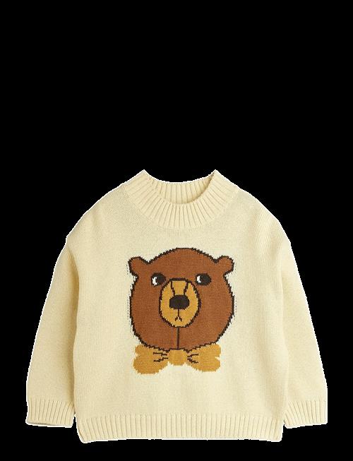Mini Rodini | Bear Intarsia Knit Sweater | 104/110