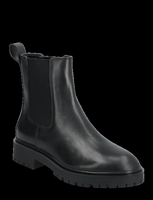 Lauren Ralph Lauren | Allyson Burnished Leather Bootie | 37