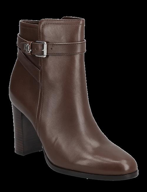 Lauren Ralph Lauren | Brooke Ii Calfskin Bootie Heel | 40