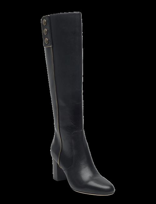 Lauren Ralph Lauren | Kennedi Burnished Leather Tall Boot Heel | 38