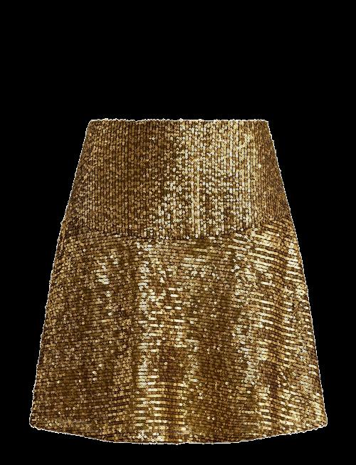 Lauren Ralph Lauren | Sequined Mesh A-Line Miniskirt | 36