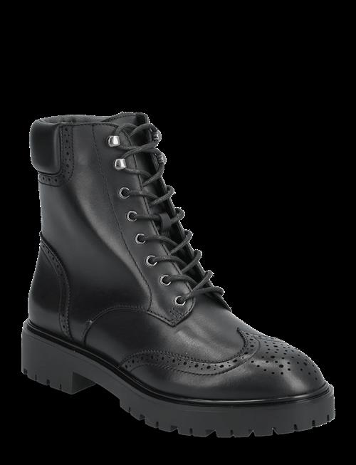 Lauren Ralph Lauren | Allyson Perforated Lace-Up Bootie | 39
