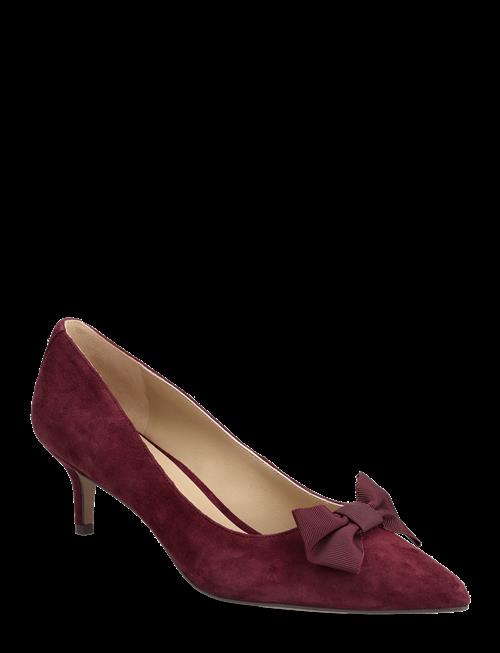 Lauren Ralph Lauren | Adrienne Bow-Trim Suede Pump | 39