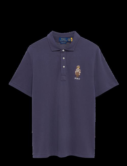 Polo Ralph Lauren | Custom Slim Polo Bear Mesh Polo Shirt | XS