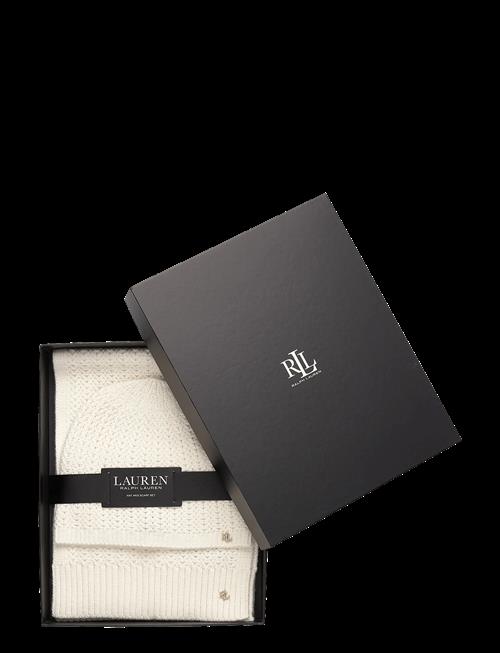 Lauren Ralph Lauren | Polyester Blend-Knt Brt Scf Glv Gts | ONE SIZE