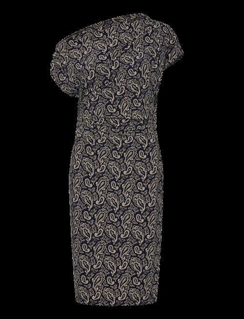 Lauren Ralph Lauren | Paisley Jersey Off-The-Shoulder Dress | 42