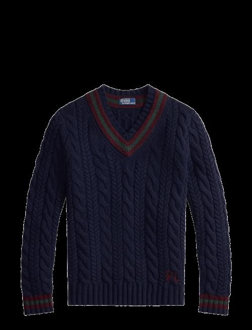 Polo Ralph Lauren | Wool-Cashmere Cricket Sweater | XS