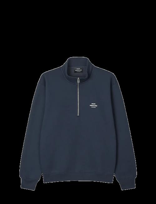 Mads Nørgaard | Standard Half Zip Logo Sweat | XXL