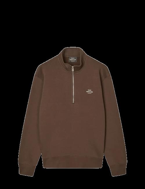 Mads Nørgaard | Standard Half Zip Logo Sweat | L