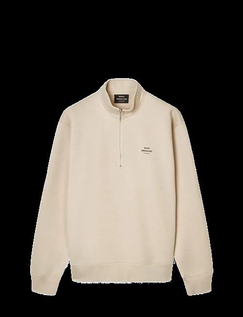 Mads Nørgaard | Standard Half Zip Logo Sweat | XL