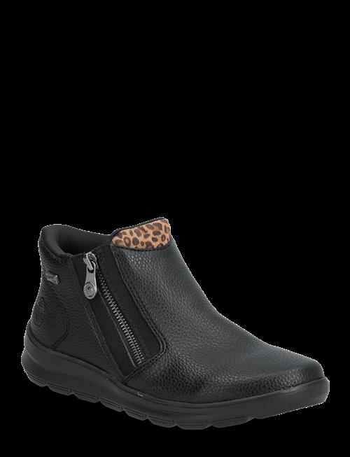 Rieker | Rieker Ladies Short Boots Z0059-00 Black | 37