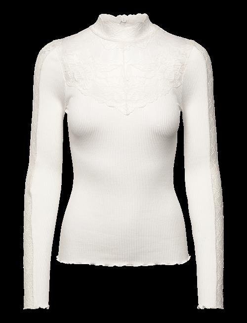 Rosemunde | Rwbeatha Silk Ls Lace T-Neck T-Shir | M