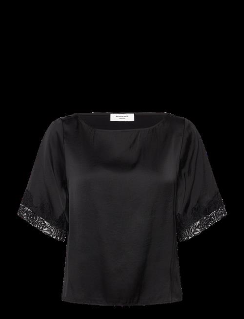 Rosemunde | Rwsatina Ss Lace Boatneck Blouse | 36