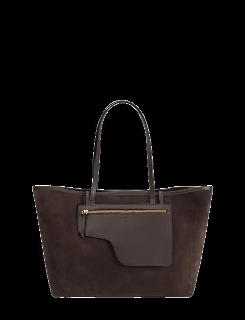 ATP Atelier | Eraclea Walnut Suede/Vacchetta | ONE SIZE