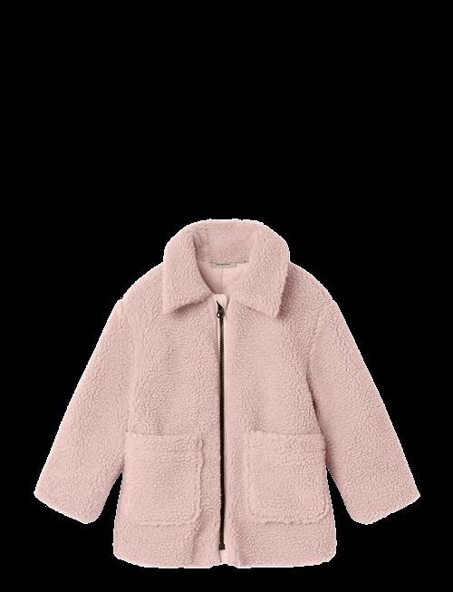 Lil'Atelier | Nmnnalo Long Sherpa Jkt Solid Lil | 104