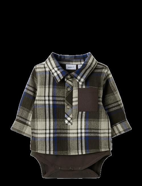name it | Nbmnoland Ls Shirt Body | 56