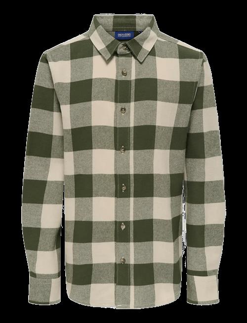 ONLY & SONS | Osjgudmund Ls Checked Shirt Noos | 164