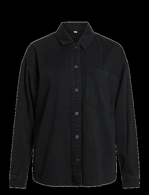 Vila | Vikiki L/S Denim Shirt Blk | 34